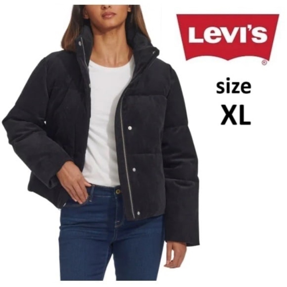 Levi’s Womens Corduroy Puffer Jacket